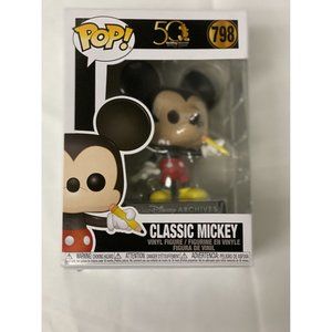 Funko POP! Disney Archives Classic Mickey Preserving the Magic #798 + Protector